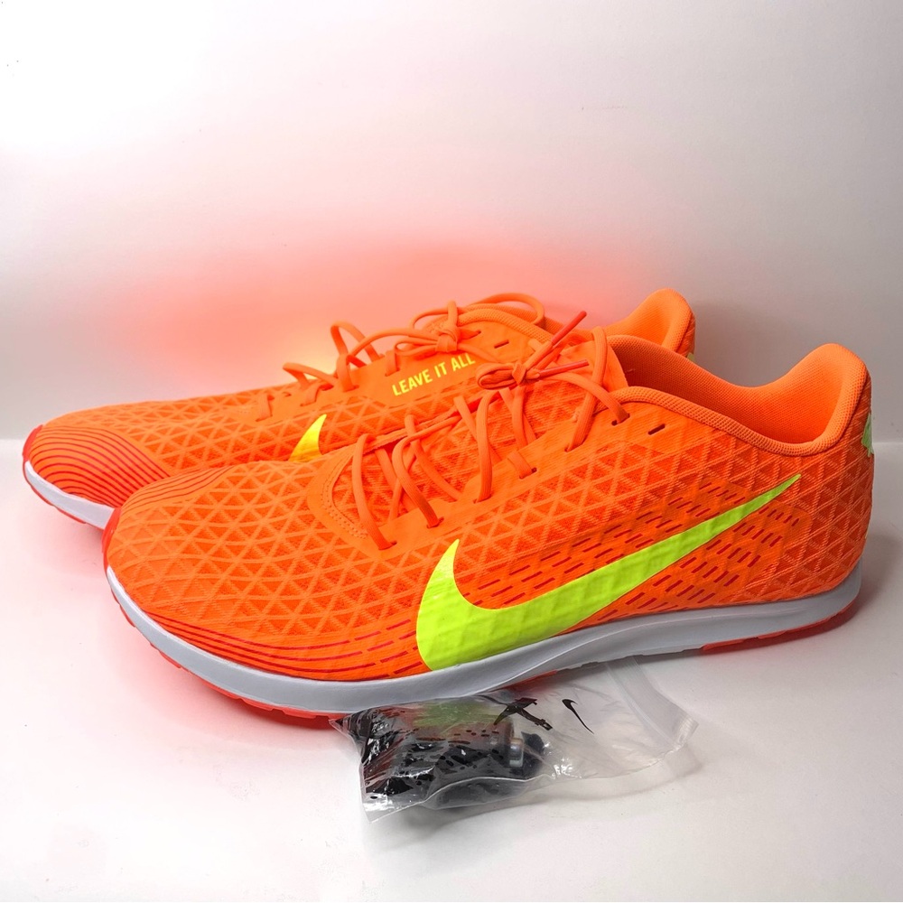 Nike Mens Zoom Rival XC 5 CZ1795-801 Orange Running Cleats Shoes Size 15